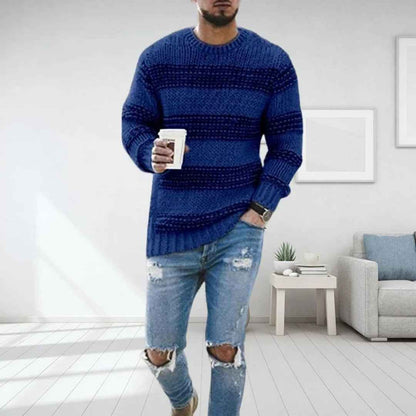 Pull en laine pour homme Motif norvégien