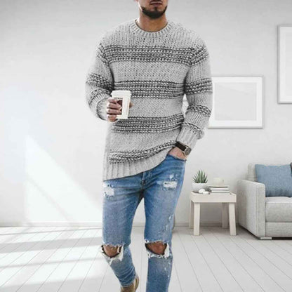 Pull en laine pour homme Motif norvégien
