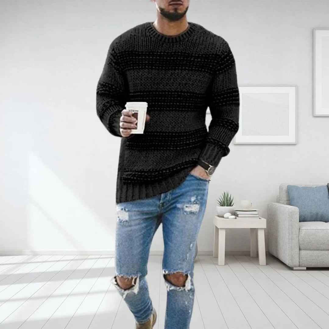 Pull en laine pour homme Motif norvégien