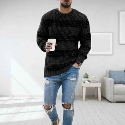 Pull en laine pour homme Motif norvégien