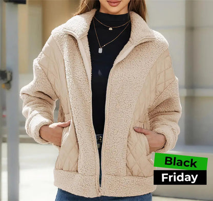 Veste légère pour femme matelassée et chaude