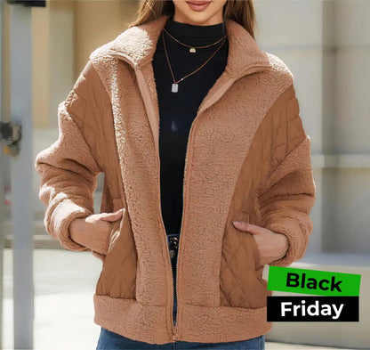 Veste légère pour femme matelassée et chaude