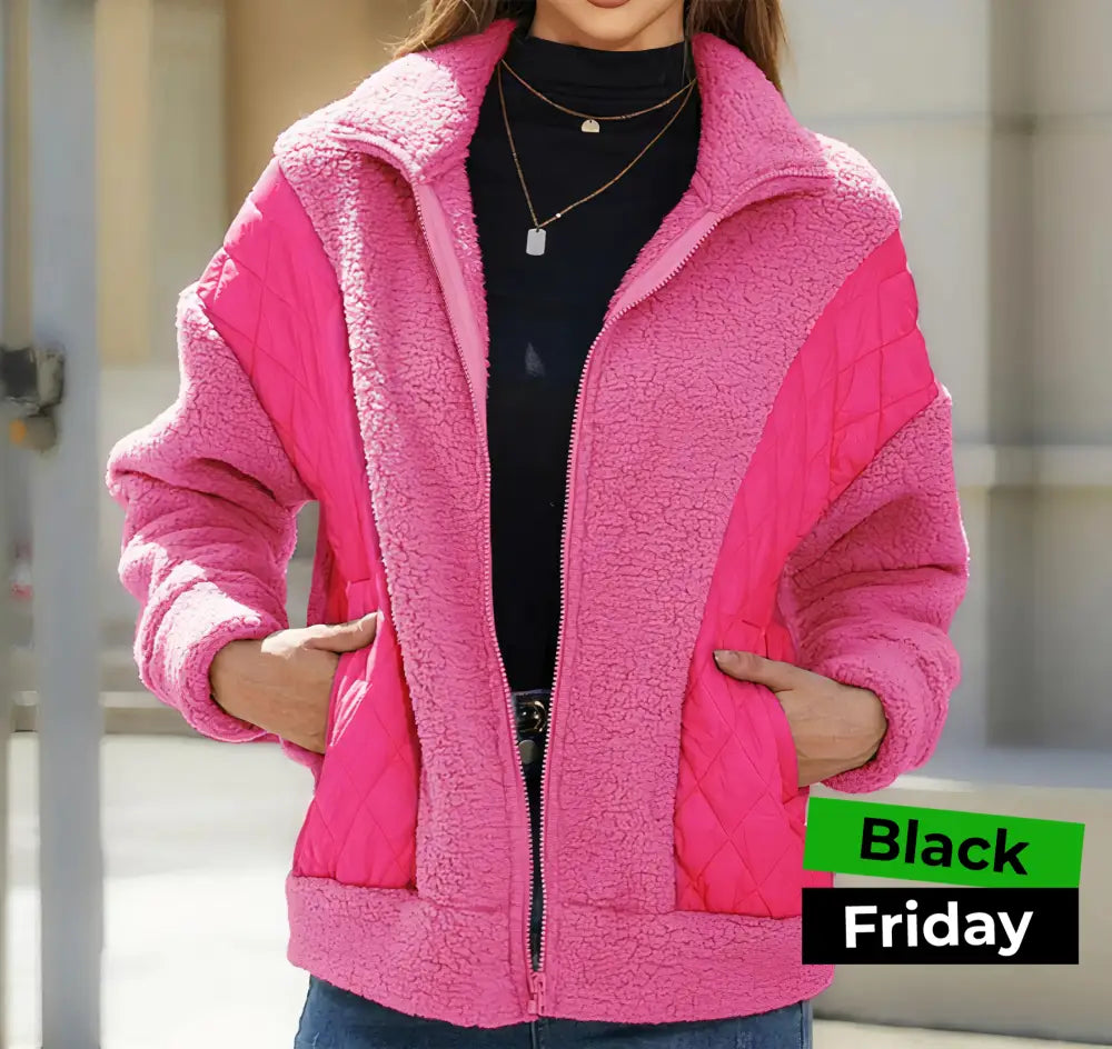 Veste légère pour femme matelassée et chaude