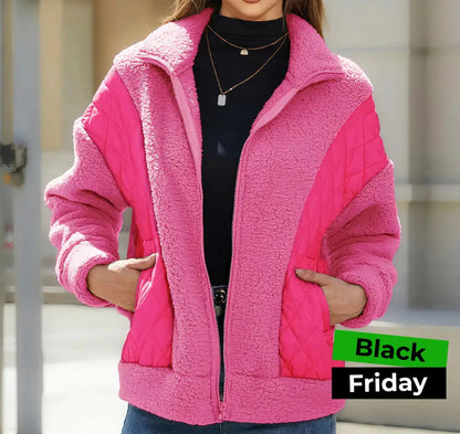 Veste légère pour femme matelassée et chaude