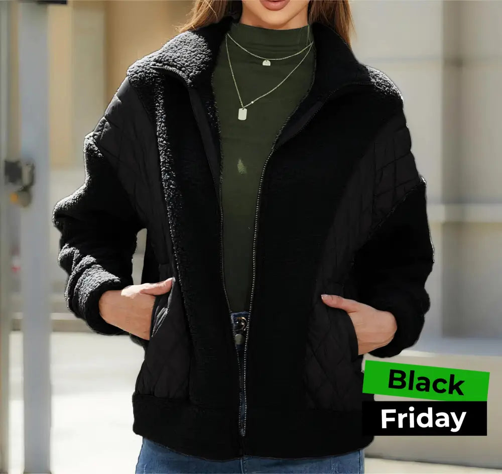 Veste légère pour femme matelassée et chaude