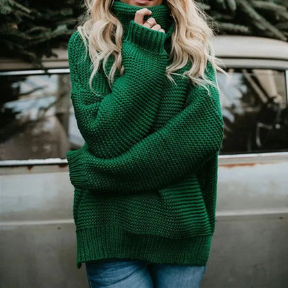Damen Rollkragenpullover Soft Qualität - IdealeKleiden