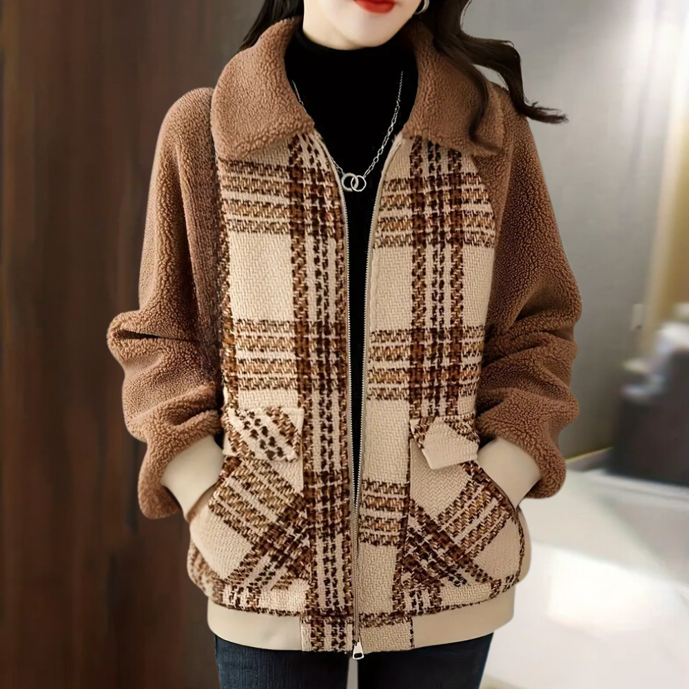 Veste d'automne élégante légère pour femme