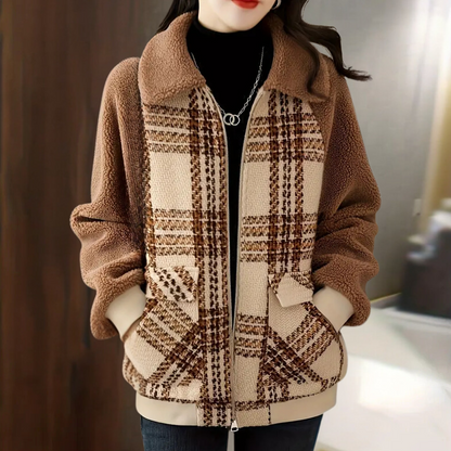Veste d'automne élégante légère pour femme
