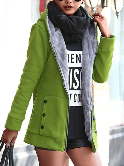 Robe d'hiver chaude Manteau coupe-vent