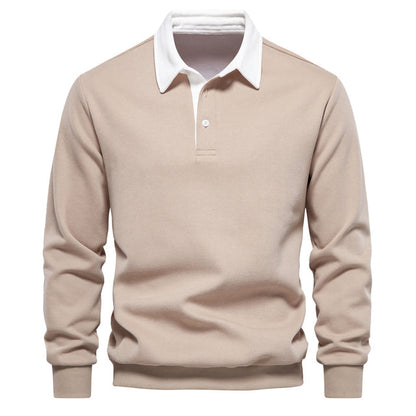 Polo-pull pour homme de qualité supérieure
