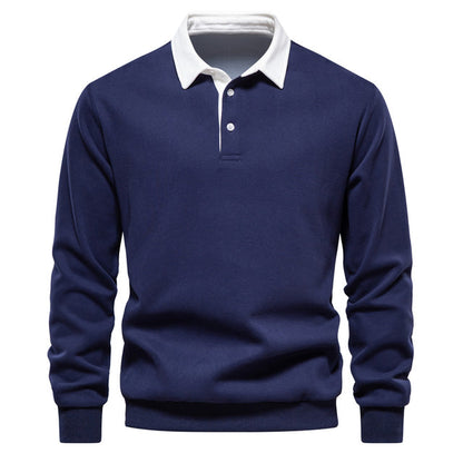 Polo-pull pour homme de qualité supérieure