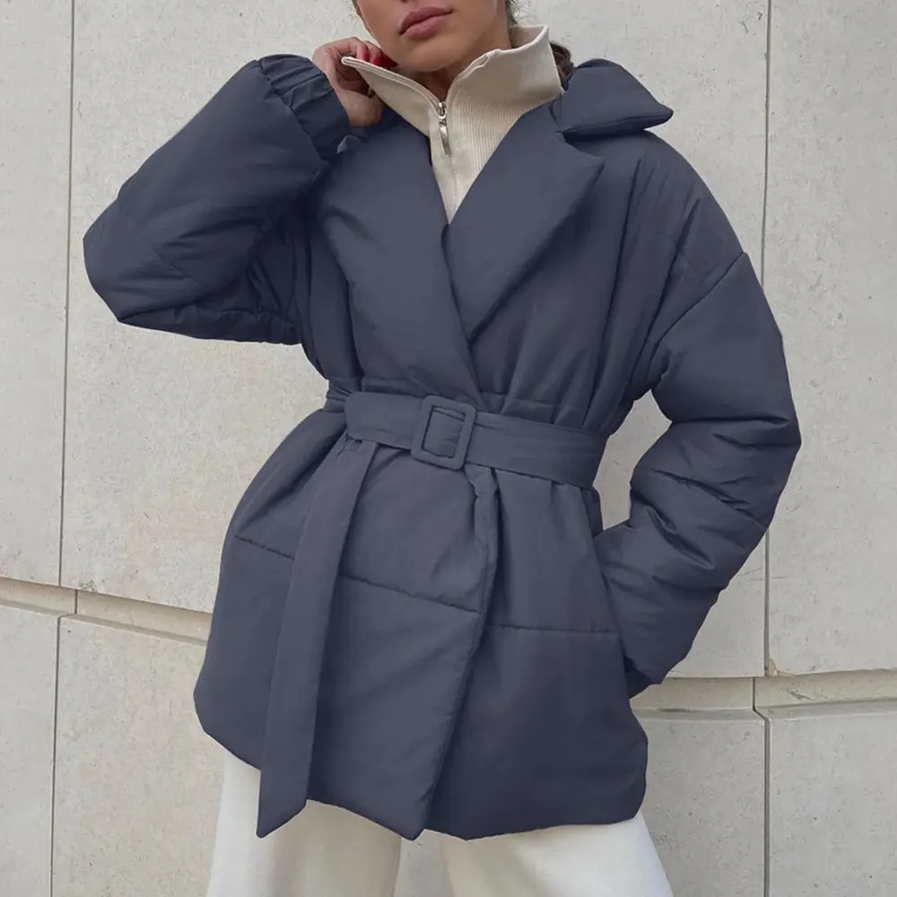 Veste d'hiver chaude en coton pour femme