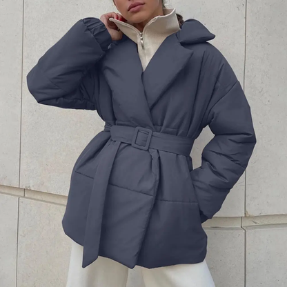 Veste d'hiver chaude en coton pour femme