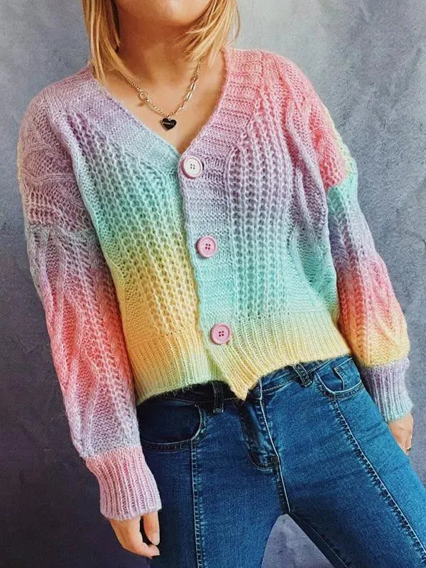 Damen Strickpullover Langärmlig Elegant - IdealeKleiden