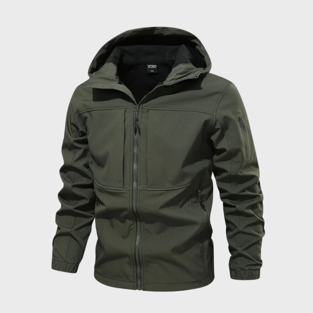 Veste Softshell Homme Imperméable Design Moderne