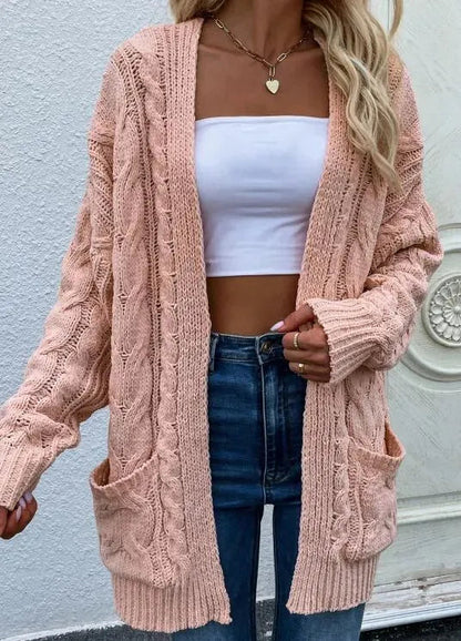 Long Cardigan Femme Design Élégant