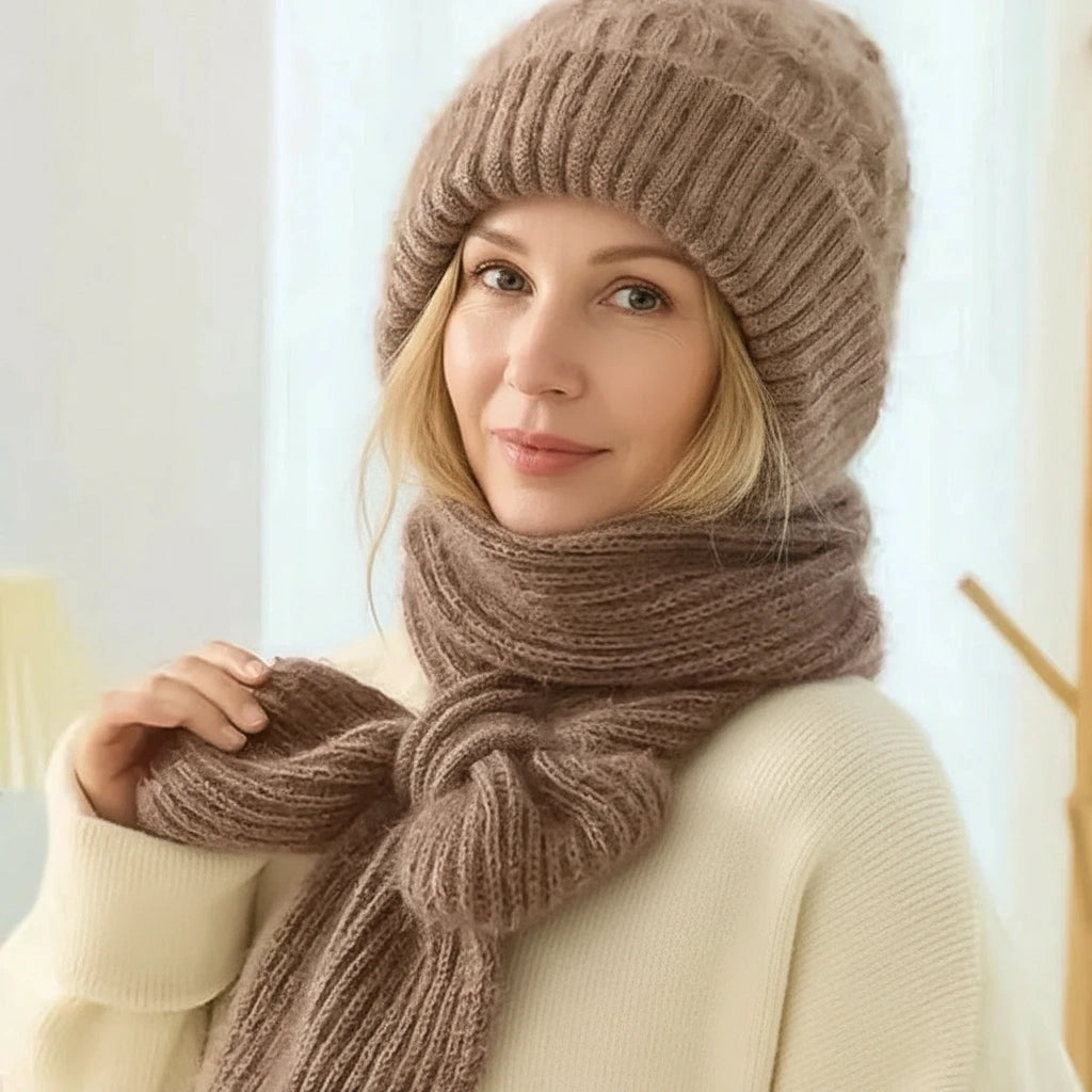 Ensemble de vêtements d'hiver chauds pour femmes