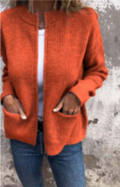 Élégante veste pour femme avec fermeture éclair classique