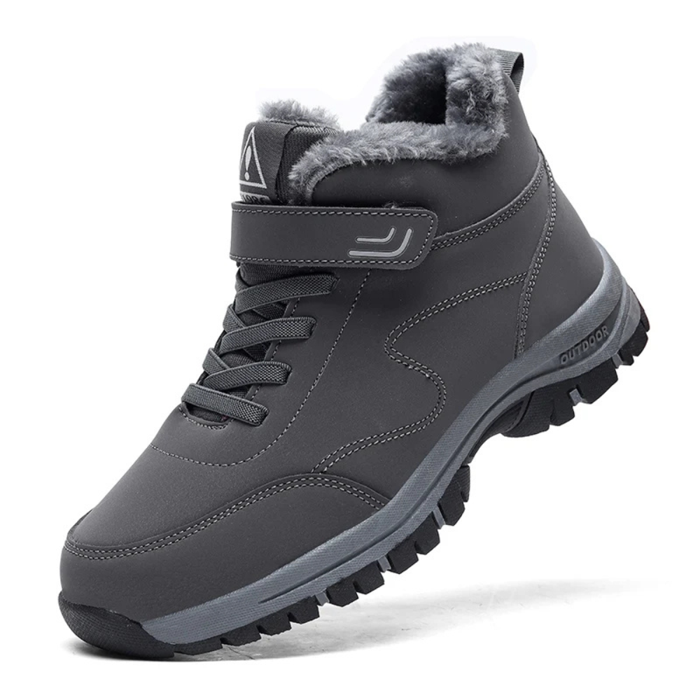 Bottes d'hiver confortables orthopédiques chaudes