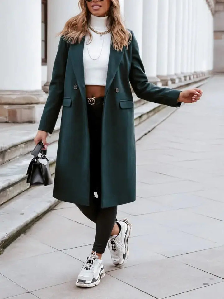 Trench-coat élégant pour femme style classique