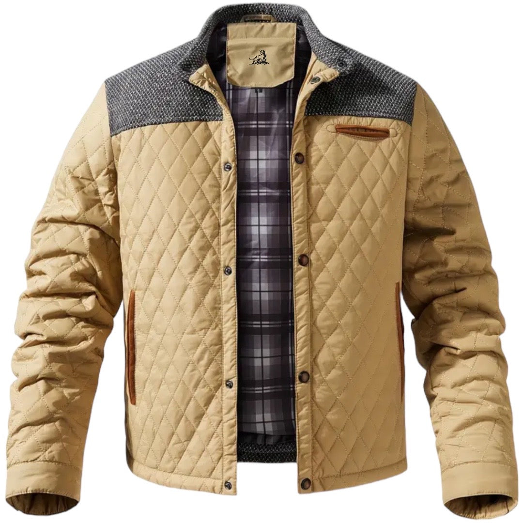 Parka d'hiver homme isolé