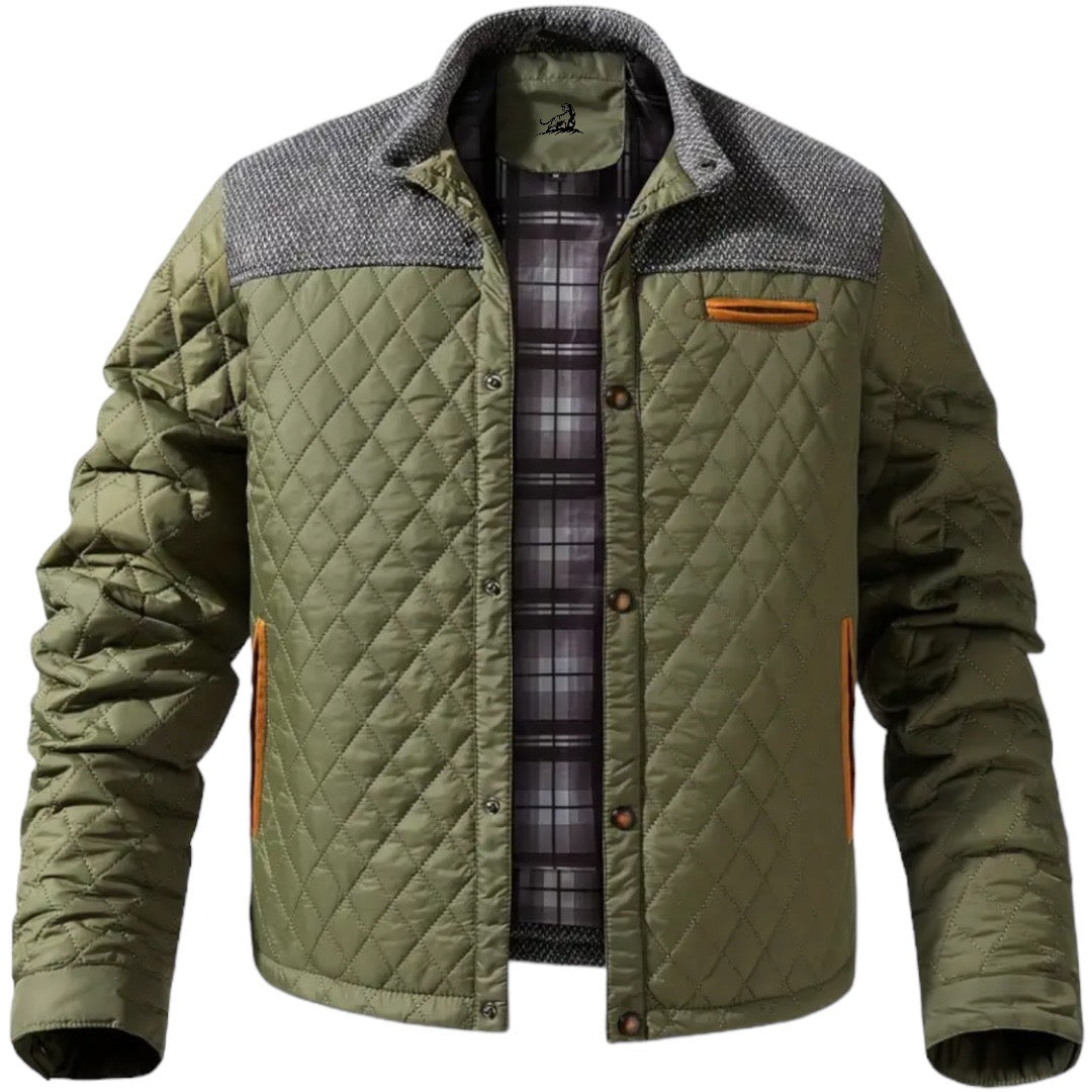Parka d'hiver homme isolé