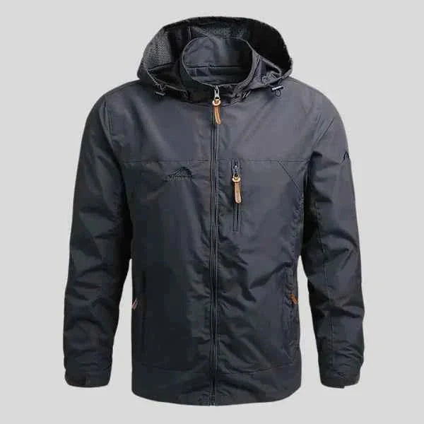 Veste d'extérieur pour homme imperméable fonctionnelle