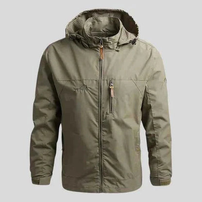 Veste d'extérieur pour homme imperméable fonctionnelle