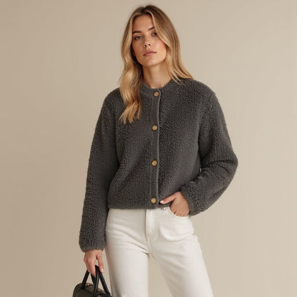 Cardigan femme automne maille douce