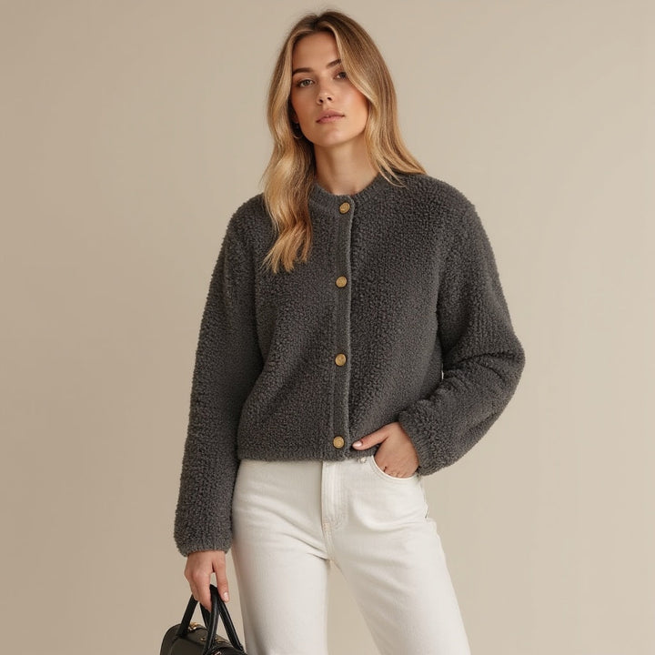 Cardigan femme automne maille douce