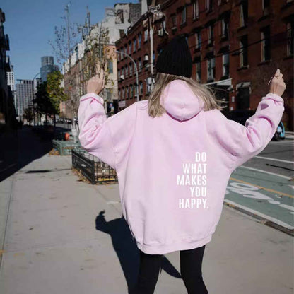 Grand sweat à capuche pour femme, style oversize