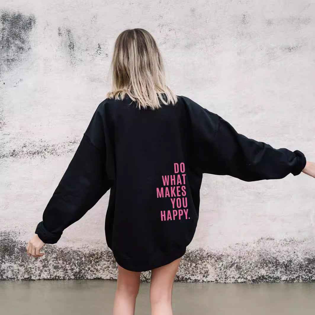 Grand sweat à capuche pour femme, style oversize