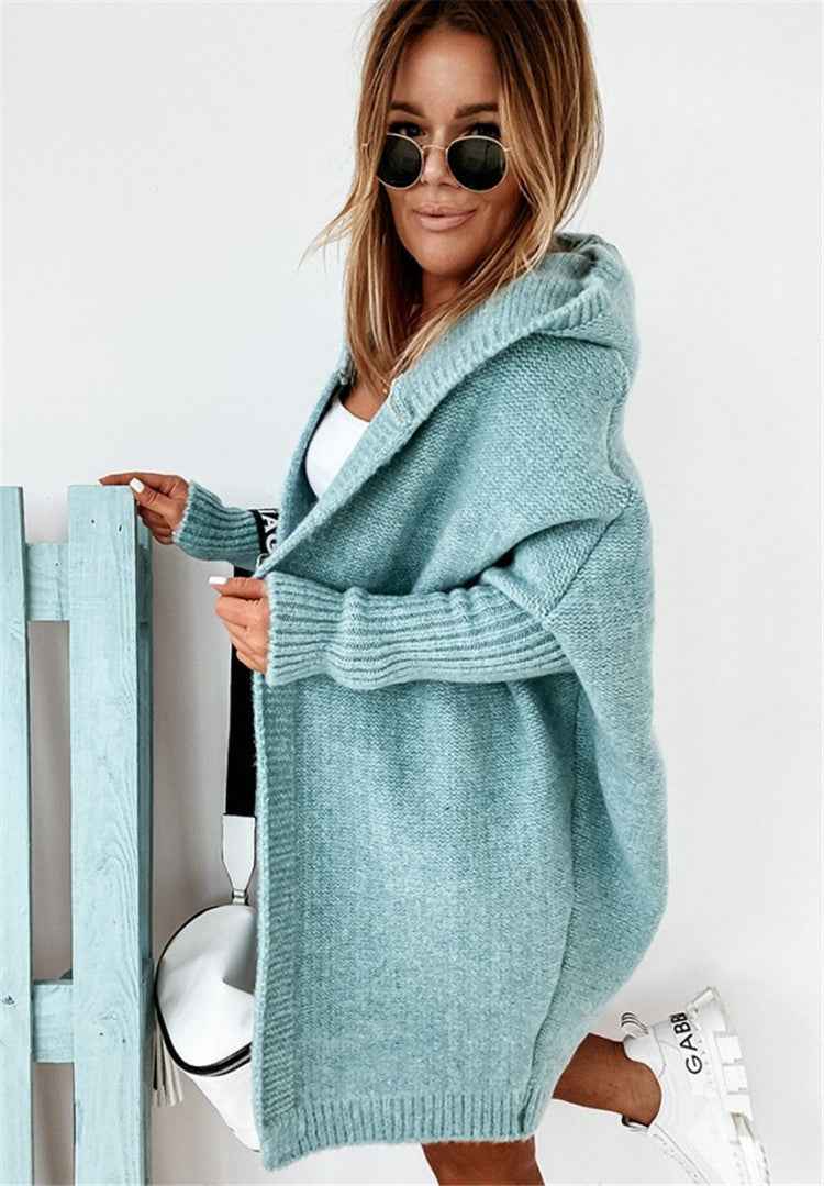 Grand gilet à capuche Oversize
