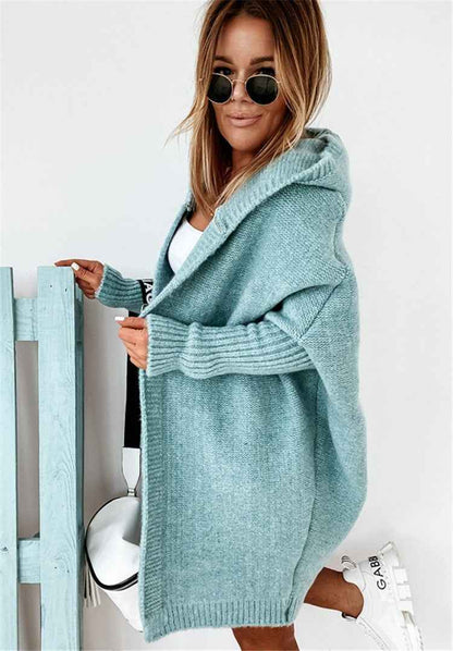 Grand gilet à capuche Oversize