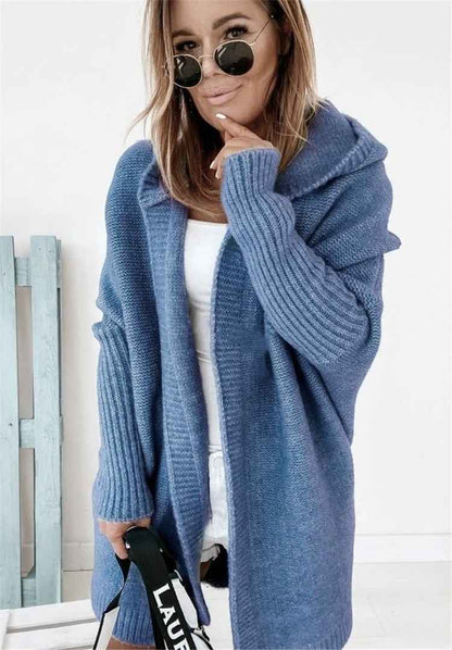 Grand gilet à capuche Oversize