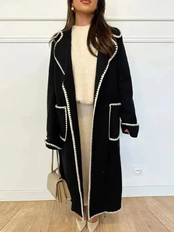 Trench-coat oversize tendance pour femme