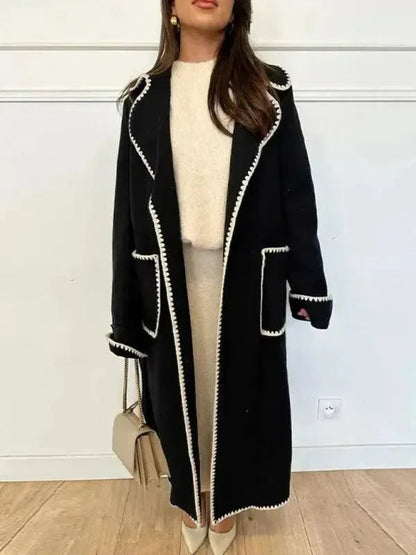 Trench-coat oversize tendance pour femme