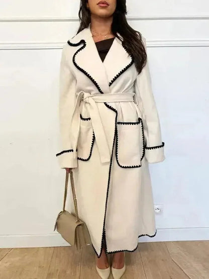 Trench-coat oversize tendance pour femme