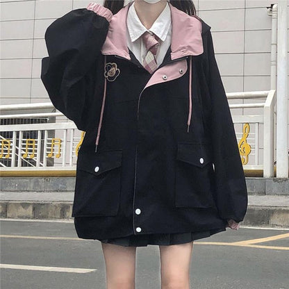 Veste en jean oversize élégante pour femme