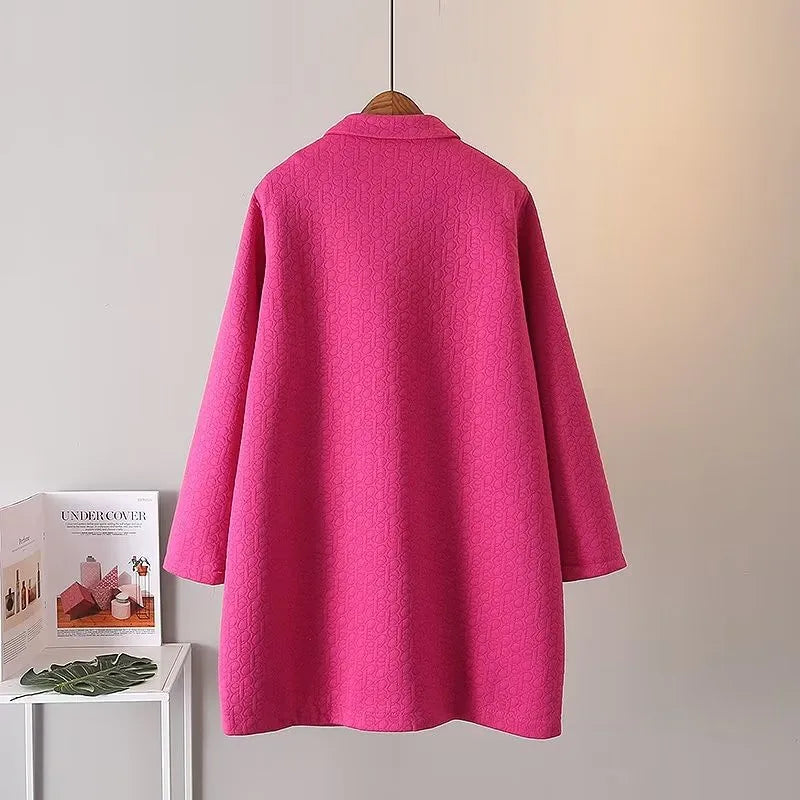 Übergroße Winterjacke Dick & Warm - IdealeKleiden
