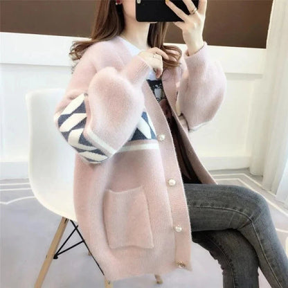 Gros pull douillet surdimensionné doux