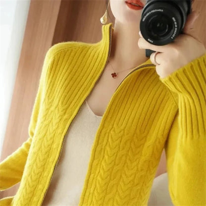 Pull en maille oversize style décontracté