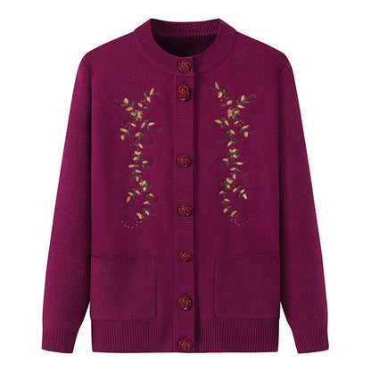 Pull-over ample en velours pour femmes Delight
