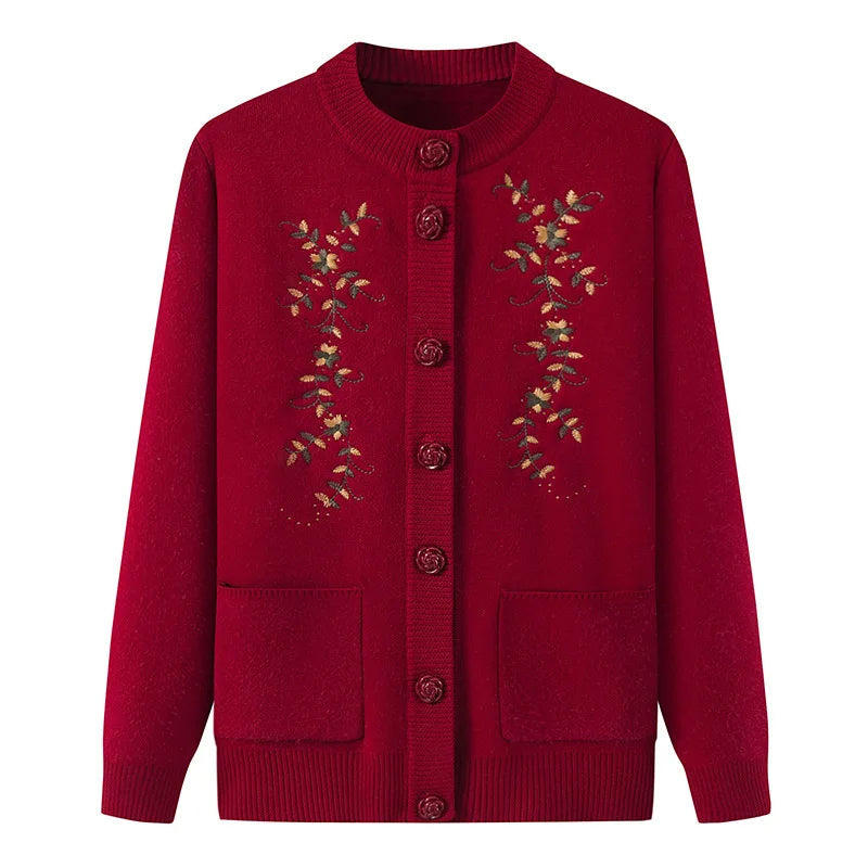 Pull-over ample en velours pour femmes Delight