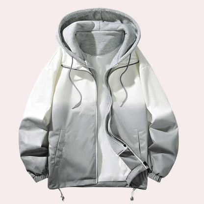 Élégante veste pour homme avec capuche Style moderne