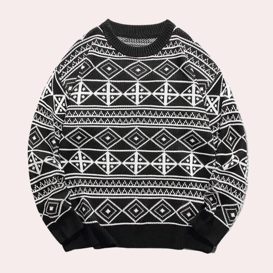 Pull élégant en maille pour homme