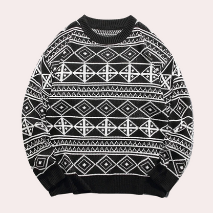 Pull élégant en maille pour homme