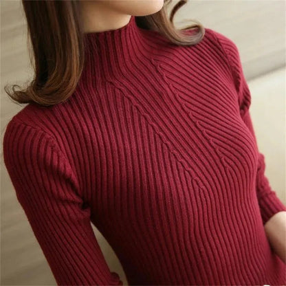 Élégant col roulé de style classique