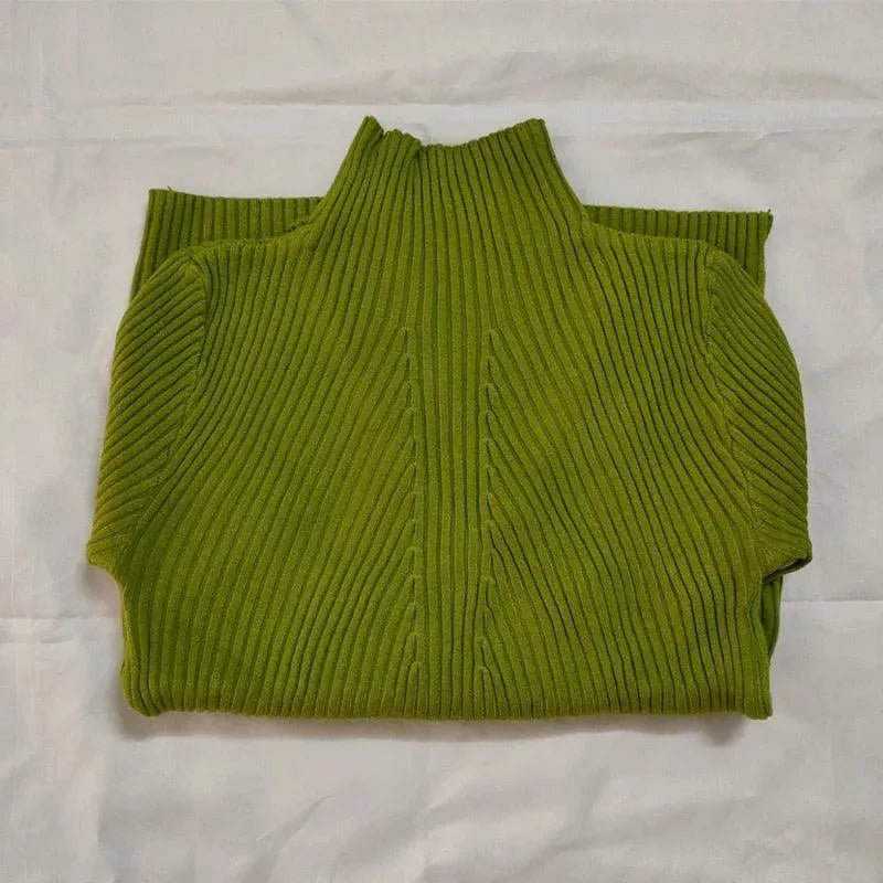 Élégant col roulé de style classique
