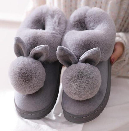 Pantoufles lapin mignonnes